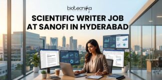 Scientific Writer Job at Sanofi in Hyderabad | Life Science Candidates Apply Now