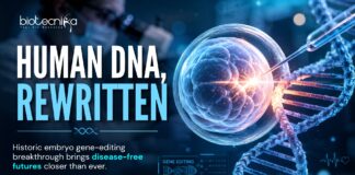 HUMAN DNA…REWRITTEN | One step closer to disease-free generations. Scientists Edit Human Embryo Genes With Greater Accuracy