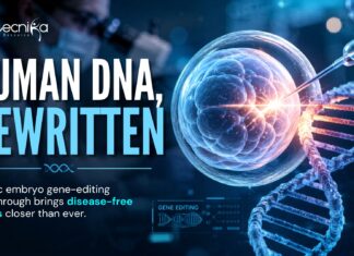 HUMAN DNA…REWRITTEN | One step closer to disease-free generations. Scientists Edit Human Embryo Genes With Greater Accuracy