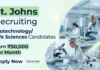 St Johns Recruitment invites applications for Biochemist positions. Apply for Life Sciences Research Jobs with ₹50,000 salary.