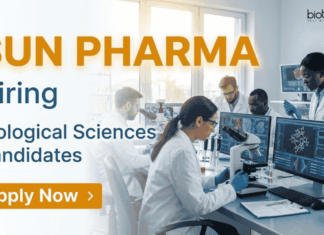 Clinical Research Job Opening at Sun Pharma – Biology Candidates Apply Now Apply for Clinical Research Jobs under Sun Pharma Career. Explore Biology Jobs in Clinical Trials and Research.