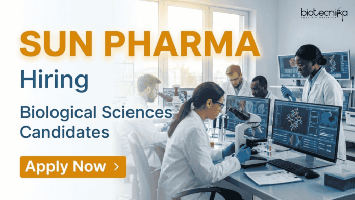 Sun Pharma (2) Apply for Clinical Research Jobs under Sun Pharma Career. Explore Biology Jobs in Clinical Trials and Research.