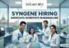 Syngene Hiring Associate Scientists in Bangalore Life Science Jobs 2026. Apply for the Associate Scientist position at Syngene Bangalore. Explore this exciting Scientist Job in genomics and drug discovery.