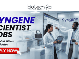 Syngene Scientist Jobs for PhD & M.Tech Candidates Digital Pathology & AI Biotech Jobs