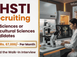 Rs. 67,000/- Salary at THSTI – Walk-In for Research Jobs Apply for THSTI Recruitment: Research Jobs in Life Sciences, Clinical Research and bioanalysis with Salary Rs. 67,000/- +HRA.