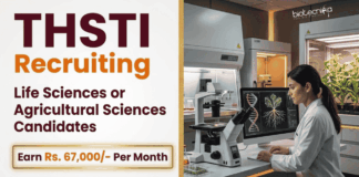 Apply for THSTI Recruitment: Research Jobs in Life Sciences, Clinical Research and bioanalysis with Salary Rs. 67,000/- +HRA.