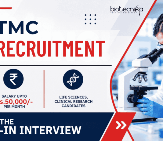 Life Sciences Recruitment at HBCHRC Punjab for Research Coordinator. Explore TMC Career Opportunities through this Walk-In Interview.