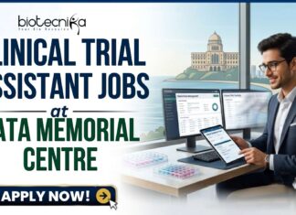 Tata Memorial Centre Hiring Clinical Trial Assistants | Earn Upto ₹35,000/Month! Tata Memorial Centre Hiring Clinical Trial Assistants | Earn Upto ₹35,000/Month!