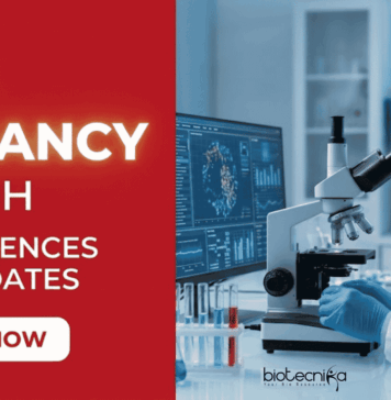 JRF Vacancy at University of Hyderabad – Life Sciences Grads Apply Now Apply for UOH Recruitment 2026. JRF Vacancy for Biotechnology Careers under a DBT-funded project at the University of Hyderabad.