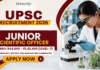 UPSC Recruitment 2026 for Junior Scientific Officer & Regional Director – Apply Now UPSC Junior Scientific Officer Recruitment 2026: M.Sc Microbiology, Botany Agriculture Candidates Can Apply.