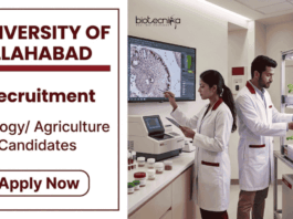 Apply for University of Allahabad Recruitment 2026. Govt Zoology Research Jobs under ICMR project with ₹28,000 plus HRA.