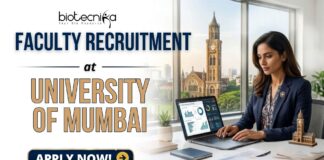 University of Mumbai Faculty Recruitment 2026 Earn Up to ₹2.16 LakhMonth