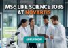 Novartis Careers 2026: Scientist Opportunity for MSc Life Science Candidates MSc Life Science Jobs at Novartis | Candidates Apply Now