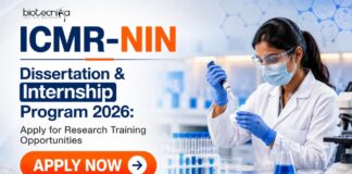Internship Program at ICMR-NIN | Dissertation Opportunity