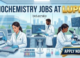 Lupin Careers 2026: Opportunity for Biochemistry & Biotechnology Candidates Biochemistry Jobs at Lupin | Candidates Apply Now