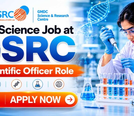 Life Science Job at GSRC | Scientific Officer Role | Apply Now