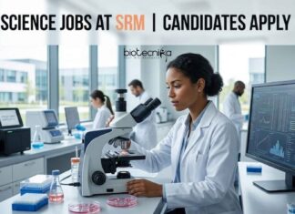 SRM Careers 2026: Project Associate-I (Life Sciences) Recruitment | Apply Now Life Science Jobs at SRM | Candidates Apply Now