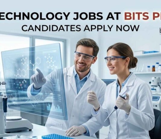 BITS Pilani Careers 2026: JRF Opportunity in Biotechnology & Life Sciences Biotechnology Jobs at BITS Pilani | Candidates Apply Now
