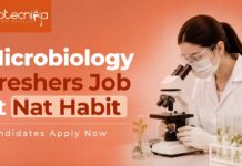 FRESHERS Wanted | Microbiology Vacancy | QA/QC Trainee Role at Nat Habit Microbiology Freshers Job at Nat Habit | Candidates Apply Now