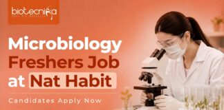 Microbiology Freshers Job at Nat Habit | Candidates Apply Now