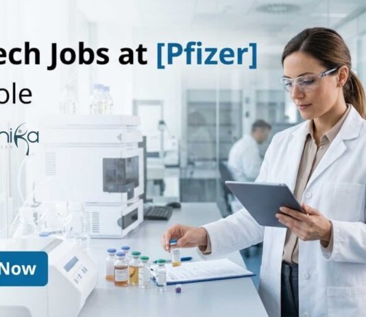 Biotech Jobs at Pfizer | QA Role | Apply Now