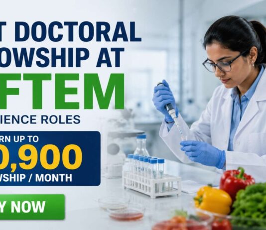 Food Science Jobs at NIFTEM | Candidates Apply Now