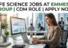 Life Science Jobs at Emmes Group | CDM Role | Apply Now