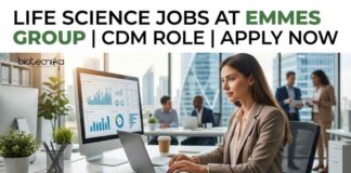 Life Science Jobs at Emmes Group | CDM Role | Apply Now