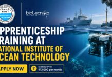NIOT Apprenticeship Training 2026 for Biotechnology & Science Graduates | Walk-In Interview Apprenticeship Training at NIOT | Candidates Apply Now