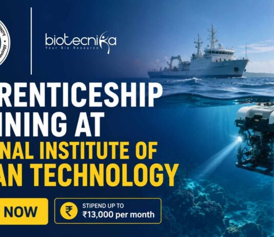 Apprenticeship Training at NIOT | Candidates Apply Now