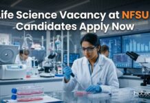 NFSU Recruitment 2026: Exciting Research Jobs for Life Science Candidates Life Science Vacancy at NFSU | Candidates Apply Now