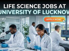 Life Science Jobs at University of Lucknow | Candidates Apply now
