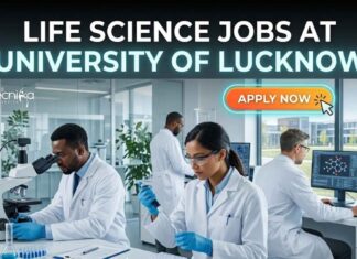 University of Lucknow Project Assistant Recruitment 2026 | Life Science Jobs Opportunity Life Science Jobs at University of Lucknow | Candidates Apply now