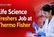 Freshers Opening at Thermo Fisher | Scientist Role | Apply Now Life Science Freshers Job at Thermo Fisher | Candidates Apply