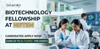 NIFTEM Careers 2026: Post-Doctoral Fellowship Opportunity in Biotechnology – Apply Now! Biotechnology Fellowship at NIFTEM | Candidates Apply Now