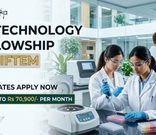 Biotechnology Fellowship at NIFTEM | Candidates Apply Now