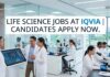 IQVIA Careers 2026: Life Science Jobs in Bengaluru Life Science Jobs at IQVIA | Candidates Apply Now