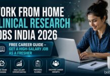 WFH Clinical Research Jobs India 2026 | Fresher Career Guide