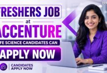 Accenture Hiring Freshers for Pharmacovigilance Role | Life Science Jobs 2026 Life Science Freshers Job at Accenture | Candidates Apply Now
