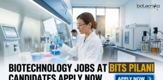 BITS Pilani Project Associate & JRF Recruitment 2026 | Apply Now Biotechnology Jobs at BITS Pilani | Candidates Apply Now