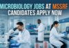 Microbiology Jobs at MSSRF | Candidates Apply Now
