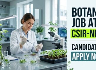 CSIR-NBRI Project Associate-I Recruitment 2026 | Botany Job Opportunity Botany Job at CSIR-NBRI | Candidates Apply Now