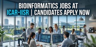 Bioinformatics Jobs at ICAR-IISR | Candidates Apply Now
