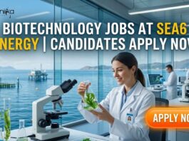 Biotechnology Jobs at Sea6 Energy | Candidates Apply Now