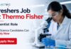Life Science Freshers Job at Thermo Fisher | Candidates Apply