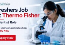 Freshers Opening at Thermo Fisher | Life Science Candidates | Apply Now Life Science Freshers Job at Thermo Fisher | Candidates Apply