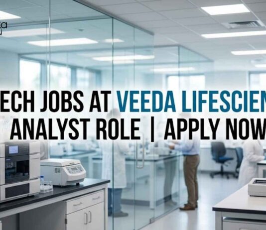Veeda Lifesciences Analyst – Bioassays Jobs 2026 | Cell Culture & Biotech Jobs Biotech Jobs at Veeda Lifesciences | Analyst Role | Apply Now
