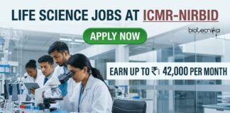 Life Science Jobs at ICMR-NIRBID | Candidates Apply Now