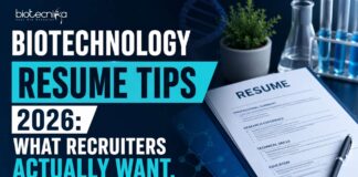 Biotechnology Resume Tips 2026: What Recruiters Actually Want