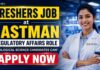 Biological Science Freshers Job at Eastman | Candidates Apply